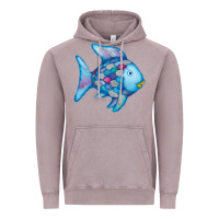 Vintage Zinc rainbow fish Vintage Hoodie - linhVisuals