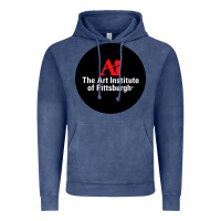 Vintage Denim Art Institute of Pittsburgh Vintage Hoodie - linhVisuals