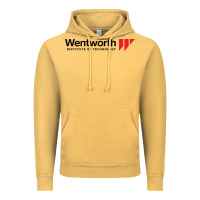 Vintage Mustard wentworth institute of technology Vintage Hoodie - linhVisuals