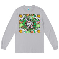 Moon Dust Easter Bunny Long Sleeve Tee - CowhideDigitalArt
