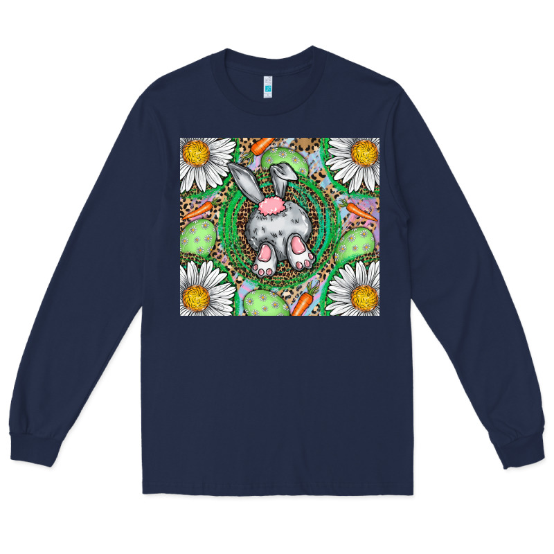 Easter Bunny Long Sleeve Tee by CowhideDigitalArt | Teevron