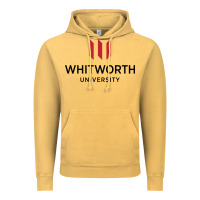 Vintage Mustard whitworth university Vintage Hoodie - linhVisuals