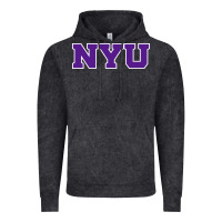 Vintage Black new york university nyu Vintage Hoodie - linhVisuals