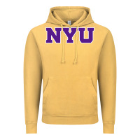 Vintage Mustard new york university nyu Vintage Hoodie - linhVisuals