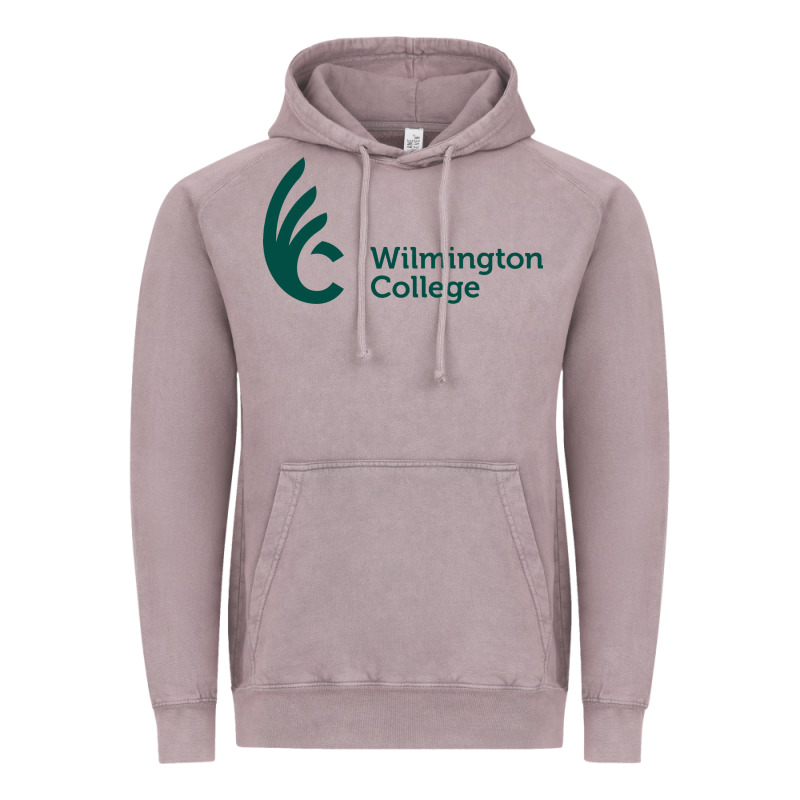 Wilmington College Vintage Hoodie by linhVisuals | Teevron
