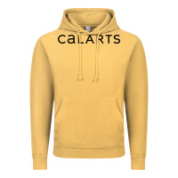 Vintage Mustard Calarts Vintage Hoodie - linhVisuals