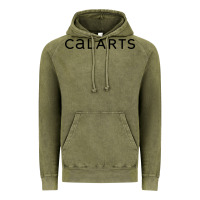 Vintage Olive Calarts Vintage Hoodie - linhVisuals