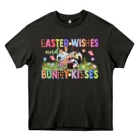 Asphalt Easter wishes and bunny kisses Easter gnomies  Eas Heavy Core Tee - CowGirlArtShop
