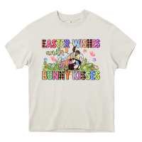 Easter Wishes And Bunny Kisses Easter Gnomies  Eas Heavy Core Tee | Teevron