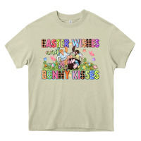 Mossy Easter wishes and bunny kisses Easter gnomies  Eas Heavy Core Tee - CowGirlArtShop