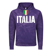 Cloud Purple italia soccer jersey Vintage Hoodie - linhVisuals