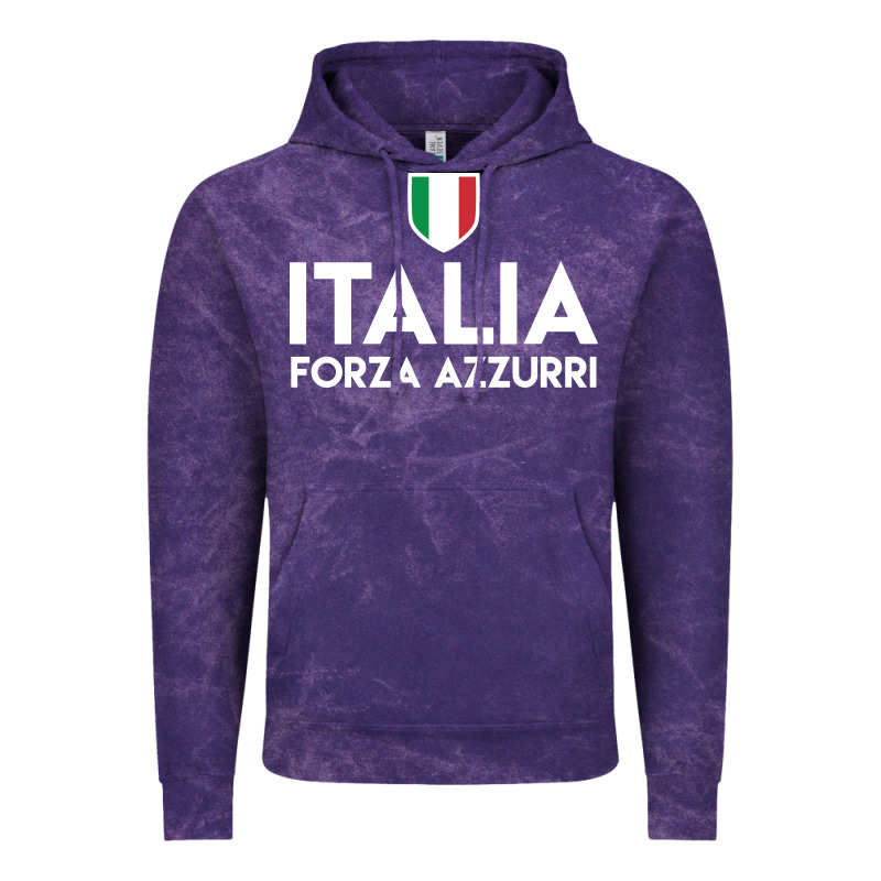 Italia Soccer Jersey Vintage Hoodie by linhVisuals | Teevron