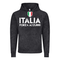 Vintage Black italia soccer jersey Vintage Hoodie - linhVisuals