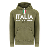 Vintage Olive italia soccer jersey Vintage Hoodie - linhVisuals