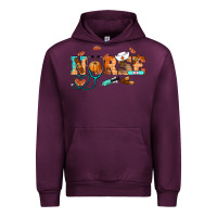 Mauve Wine fall nurse Urban Hoodie - RanaPortraitStore