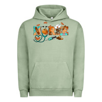 Pigment Oil Green fall nurse Urban Hoodie - RanaPortraitStore