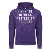 Cloud Purple i'm in the witness protection program Vintage Hoodie - linhVisuals