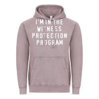 Vintage Zinc i'm in the witness protection program Vintage Hoodie - linhVisuals