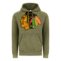 Vintage Olive the  blackhawks Vintage Hoodie - linhVisuals