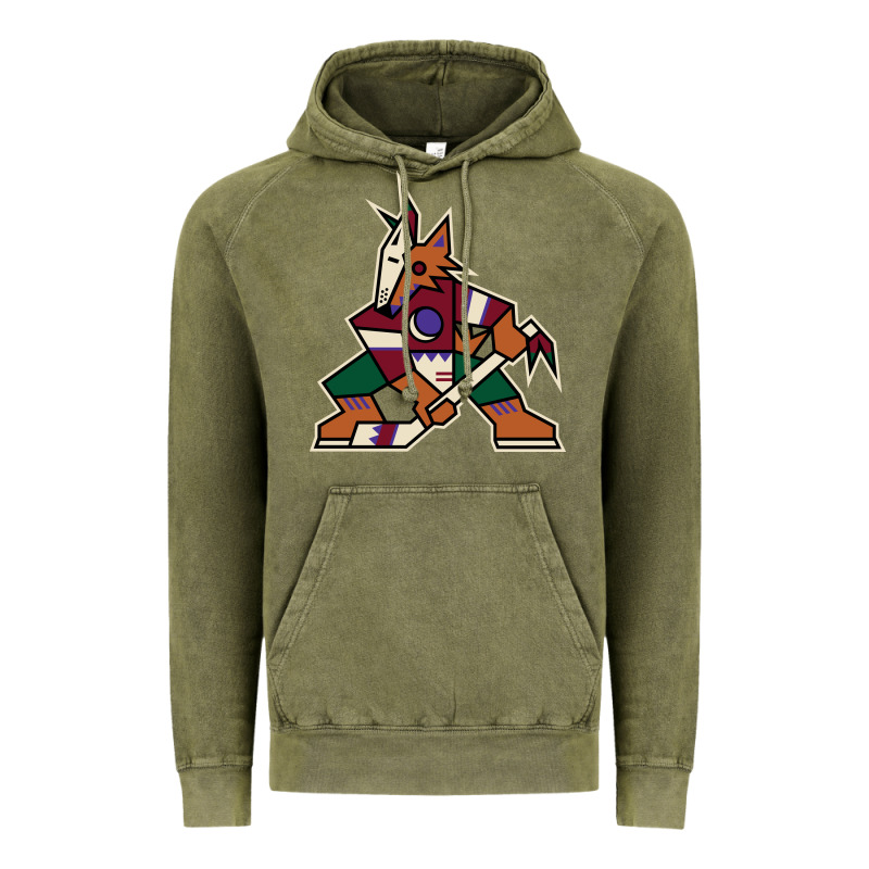 The  Coyotes Vintage Hoodie by linhVisuals | Teevron