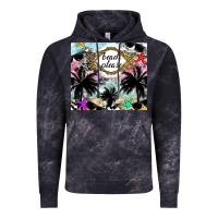 Cloud Black Beach Please Vintage Hoodie - CowhideDigitalArt