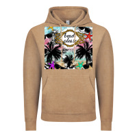 Vintage Coffee Beach Please Vintage Hoodie - CowhideDigitalArt