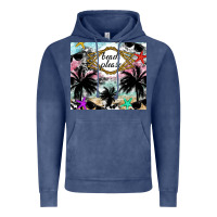 Vintage Denim Beach Please Vintage Hoodie - CowhideDigitalArt