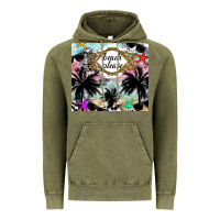 Vintage Olive Beach Please Vintage Hoodie - CowhideDigitalArt