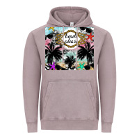 Vintage Zinc Beach Please Vintage Hoodie - CowhideDigitalArt