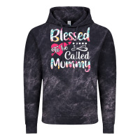 Cloud Black blessed to be called mommy t  shirt blessed to be called mommy lovely Vintage Hoodie - linhVisuals