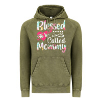 Vintage Olive blessed to be called mommy t  shirt blessed to be called mommy lovely Vintage Hoodie - linhVisuals