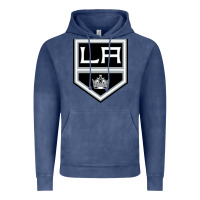 Vintage Denim the LA kings Vintage Hoodie - linhVisuals