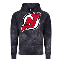 Cloud Black the NJ devils Vintage Hoodie - linhVisuals