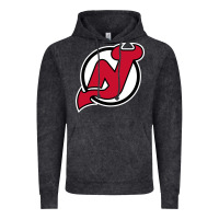 Vintage Black the NJ devils Vintage Hoodie - linhVisuals