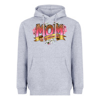 Heather Grey mom happy mothers day Heavyweight Hoodie - RanaPortraitStore