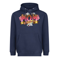 Navy mom happy mothers day Heavyweight Hoodie - RanaPortraitStore