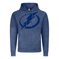 Vintage Denim the lightning Vintage Hoodie - linhVisuals