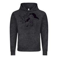 Vintage Black cyndaquil Vintage Hoodie - linhVisuals