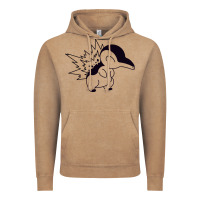Vintage Coffee cyndaquil Vintage Hoodie - linhVisuals