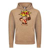 Vintage Coffee donkey kong Vintage Hoodie - linhVisuals