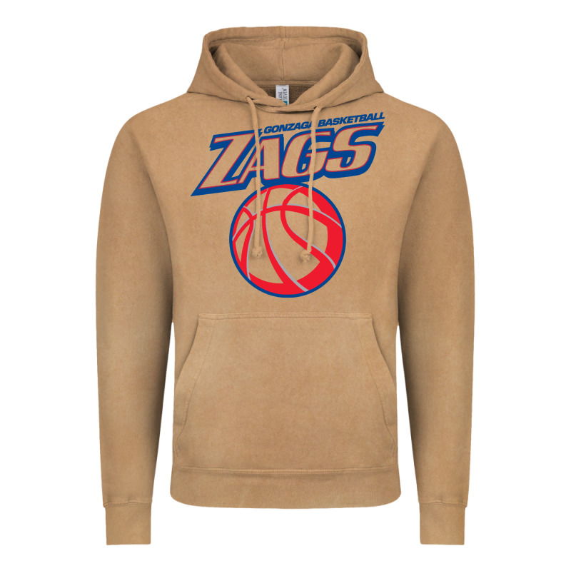 Gonzaga Basketball Vintage Hoodie by linhVisuals | Teevron