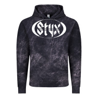 Cloud Black styx Vintage Hoodie - linhVisuals
