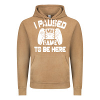 Vintage Camel i paused my game to be here Vintage Hoodie - linhVisuals