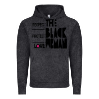 Vintage Black respect protect love the black woman Vintage Hoodie - linhVisuals