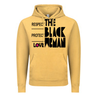 Vintage Mustard respect protect love the black woman Vintage Hoodie - linhVisuals