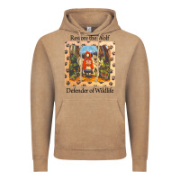 Vintage Coffee restore the wolf defenders of wildlife Vintage Hoodie - linhVisuals