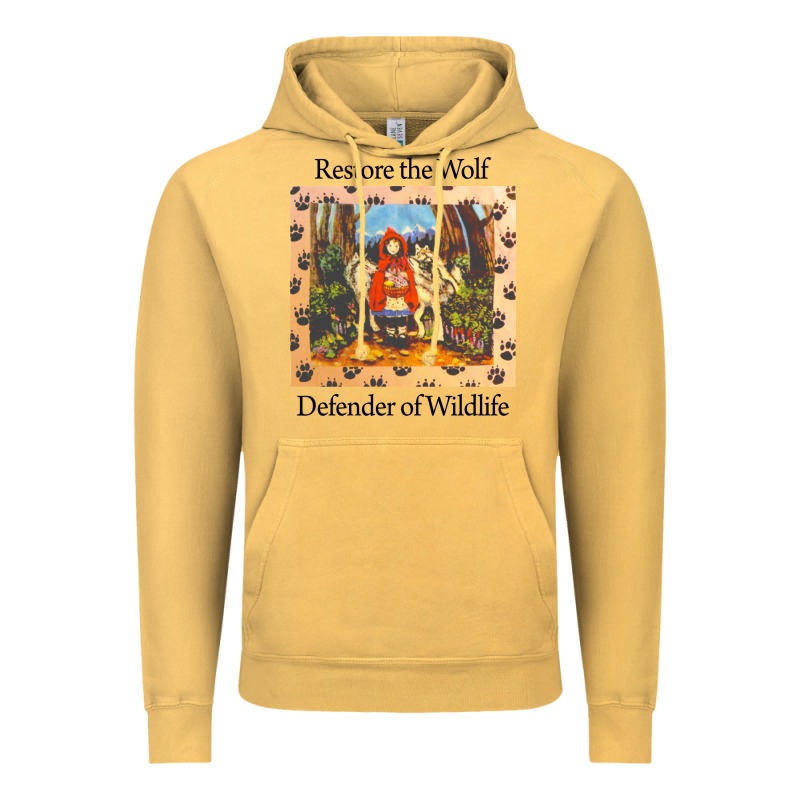 Restore The Wolf Defenders Of Wildlife Vintage Hoodie by linhVisuals | Teevron
