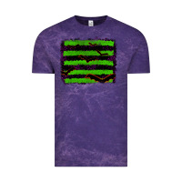 Cloud Purple halloween with bat backround Vintage Tee - RanaPortraitStore