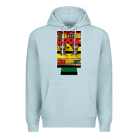 Blue Mist juneteenth freedom day 12 oz can cooler (slim) 2 Premium Hoodie - Artiststas
