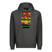 Charcoal Heather juneteenth freedom day 12 oz can cooler (slim) 2 Premium Hoodie - Artiststas